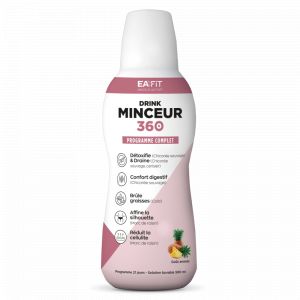 Eafit - Minceur 360 - Drink - Draineur, 500ml - Compl&eacute;ments Alimentaires