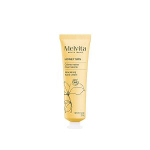 Melvita - Cr&egrave;me Mains Nourrissante Miel Bio - Tous Types De Peaux, 30ml - Nourrissants