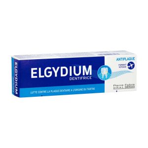 Elgydium - Anti-plaque - Dentifrice Anti-plaque Dentaire Format Voyage, 50ml - Dentifrices