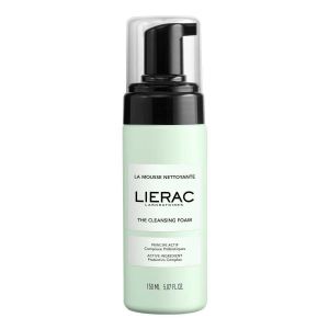 Lierac - La Mousse Nettoyante D&eacute;maquillante - Visage - Tous Types De Peaux, 150ml - Nettoyant & D&eacute;maquillant