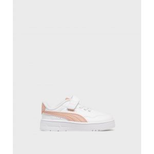 Baskets Court Lally AC fermeture scratch bébé fille - Puma - 22 - blanc standard - PUMA