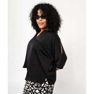 Blouse manches chauve-souris femme grande taille - GEMO