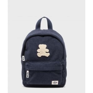 Sac à dos en velours côtelé garçon - LuluCastagnette - TU - marine - LULUCASTAGNETTE