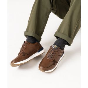 Baskets de ville homme - Lee Cooper - 46 - cognac - LEE COOPER