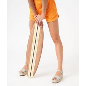 Sandales femme &agrave; talon compens&eacute; avec brides unies style denim - 37 - bleu standard - GEMO