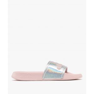 Mules piscine à bride pailletée femme - Ellesse - 41 - rose clair - ELLESSE