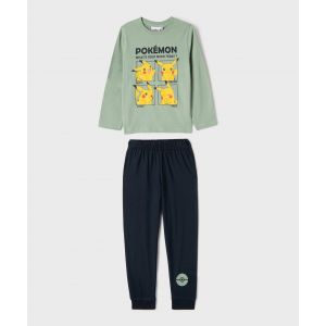 Pyjama en coton avec motif Pikachu gar&ccedil;on - Pokemon - POKEMON