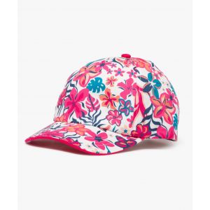 Casquette à motifs fleurs exotiques fille - 50/52 - imprime fleurs - GEMO
