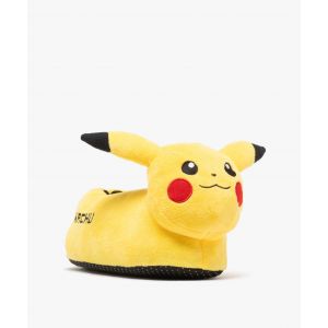 Chaussons 3D forme Pikachu garçon - Pokemon  - 37 - jaune standard - POKEMON