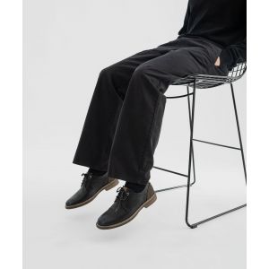 Derbies à lacets avec empiècements contrastants homme - Mario Baldano - 41 - noir standard - MARIO BALDANO