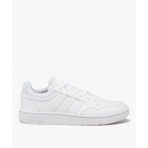Baskets femme &agrave; semelle compens&eacute;e avec bandes contrastantes - Adidas - 40 - blanc chine - ADIDAS