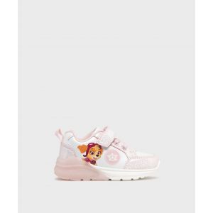 Baskets basses &agrave; semelle lumineuse motif Stella b&eacute;b&eacute; fille - Pat Patrouille - 24 - rose clair - PAT PATROUILLE