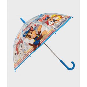 Parapluie transparent imprim&eacute; enfant - La Pat'Patrouille - TU - bleu standard - PAT PATROUILLE