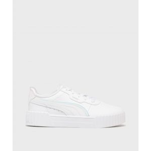 Baskets basses empi&egrave;cements holographiques Carina 3.0 Holo 2.0 fille - Puma - 34 - blanc standard - PUMA