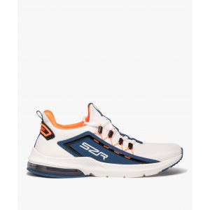 Baskets homme en mesh style running avec semelle à bulle d'air - Slazenger - 44 - bleu clair - SLAZENGER