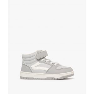 Baskets montantes &agrave; scratch gar&ccedil;on 5 MILES - 24 - gris standard - 5 MILES