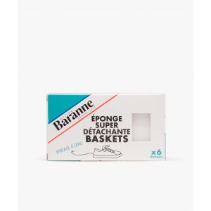 Eponge super d&eacute;tachante pour baskets - Baranne - TU - blanc standard - BARANNE