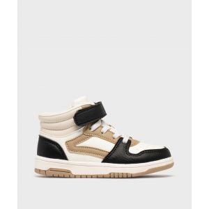 Baskets montantes &agrave; scratch gar&ccedil;on 5 MILES - 25 - noir standard - 5 MILES