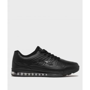 Baskets dessus embossé avec semelle bulle d’air homme - Airness - 45 - noir standard - AIRNESS