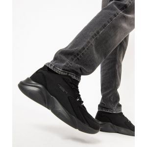 Basket de running en toile homme - Slazenger - 44 - noir vif - SLAZENGER