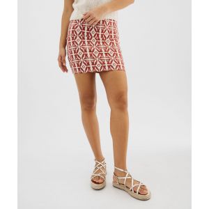 Jupe femme forme tube longueur genou - GEMO