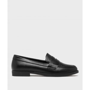 Mocassins avec dessus embossé femme - Valentina Baldano - 36 - noir standard - VALENTINA BALDA