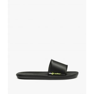 Mules de piscine fille unies logo fluo – Rider - 31 - noir standard - RIDER
