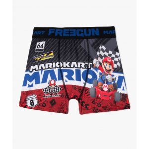 Boxer en microfibre motif Mario Kart garçon - Freegun - 12/14A - multicolore - FREEGUN