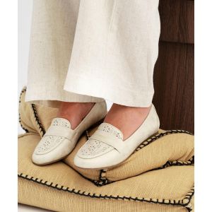 Mocassins avec dessus métallisé femme - Valentina Baldano - VALENTINA BALDA