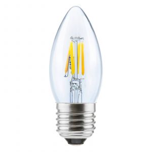 SEGULA bougie LED E27 3W 927 filament ambient