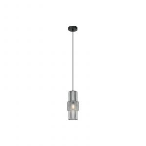 Viokef Suspension Lilian, verre, gris fumé