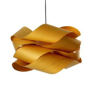 LZF LamPS LZF Link suspension, câble noir Ø 46 cm jaune