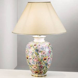 Austrolux Lampe de table Giardino Panse 50 cm Céramique dorée