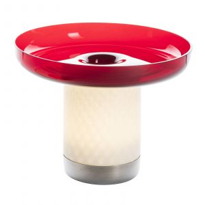 Artemide Bontà lampe à poser LED, coupe rouge