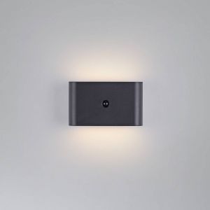 JUST LIGHT. GmbH JUST LIGHT. applique murale LED rechargeable Ziddy noir Capteur 3 000 K