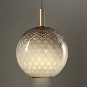 OLEV Suspension LED BEAM STICK NUANCE BALLOTON marron Ø 35 cm 927