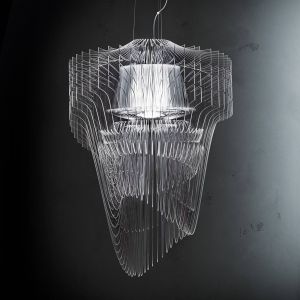 Slamp Aria S suspension, transparente, &Oslash; 50&nbsp;cm