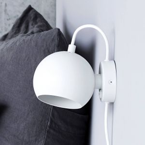 FRANDSEN applique murale Ball Magnet, blanc mat