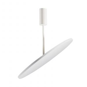 OLEV Plafonnier LED FLUENTIS, blanc, Ø 54 cm, métal 2 700 K