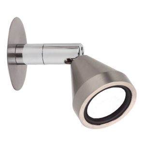 Busch Applique murale LED Mini, orientable, nickel, 5.000K