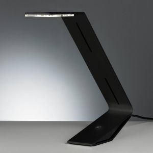 TECNOLUMEN Flad - lampe à poser LED noire