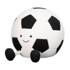 FH Lighting Luminaire LED rechargeable Kalle, blanc-noir, longueur 14 cm