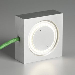 Tecnolumen Lampe multi-usages Square avec LED et câble vert