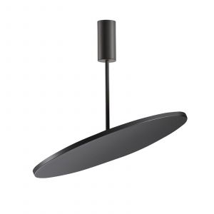 OLEV Plafonnier LED FLUENTIS noir Ø 54 cm métal 2 700 K