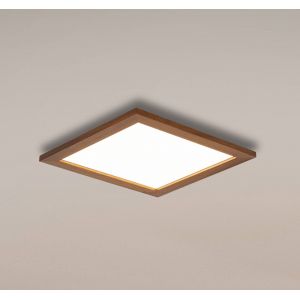 Quitani Panneau LED Aurinor, noyer, 45 cm