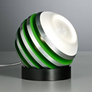 Tecnolumen Lampe à poser LED BULO verte