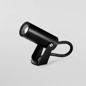 Egger Licht Egger DLS Spot sur piquet Arktis Mini, noir, aluminium 3.000 K
