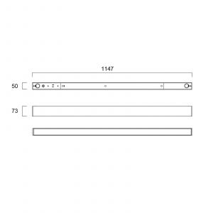Plafonnier Sylvania Otao, prismatique, Multipower, 830/840