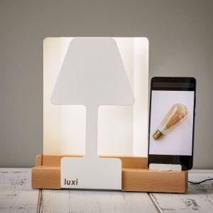 Aluminor Lampe &agrave; poser LED Luxi avec chargeur int&eacute;gr&eacute;