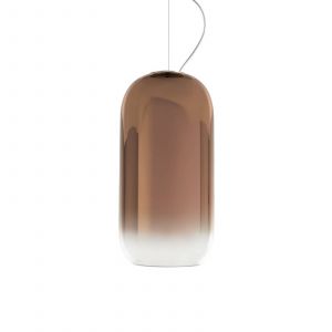 Artemide Gople Mini suspension, bronze/noire